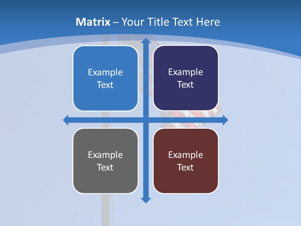 Holiday Usa Wave PowerPoint Template