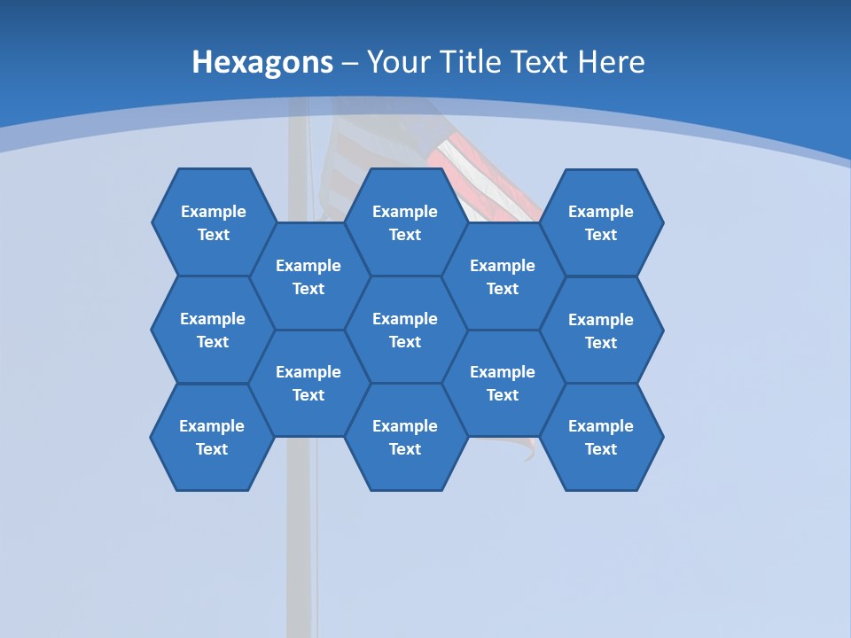 Holiday Usa Wave PowerPoint Template