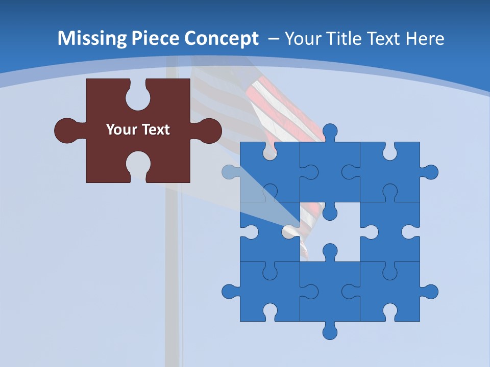 Holiday Usa Wave PowerPoint Template