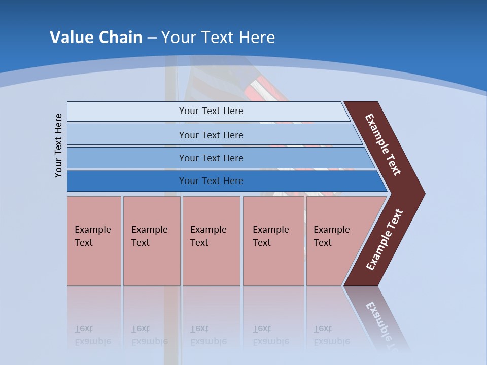 Holiday Usa Wave PowerPoint Template