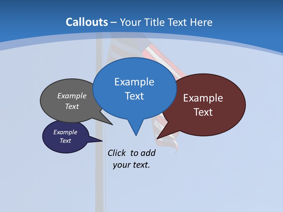Holiday Usa Wave PowerPoint Template