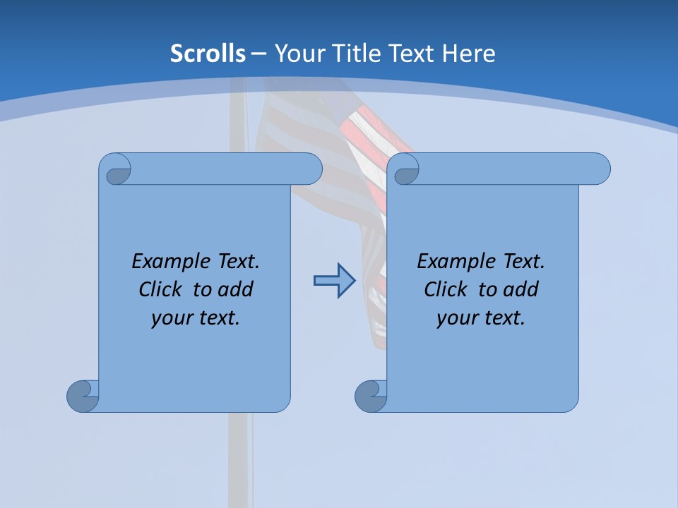 Holiday Usa Wave PowerPoint Template
