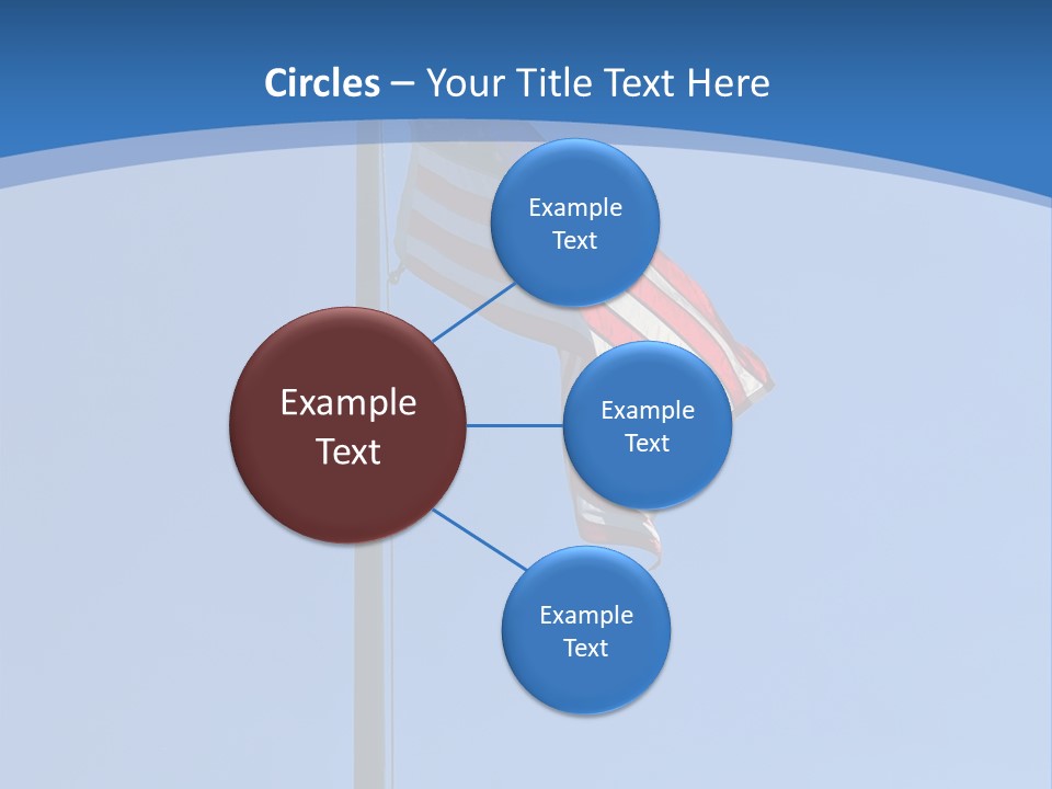 Holiday Usa Wave PowerPoint Template