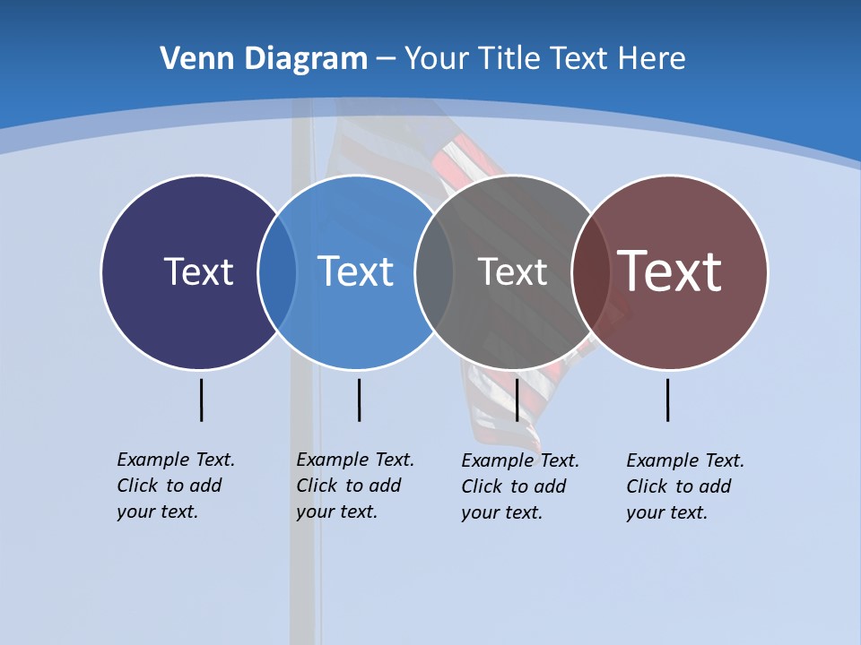 Holiday Usa Wave PowerPoint Template