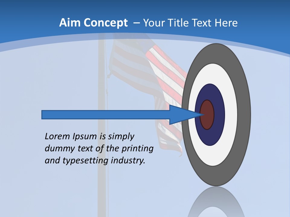 Holiday Usa Wave PowerPoint Template