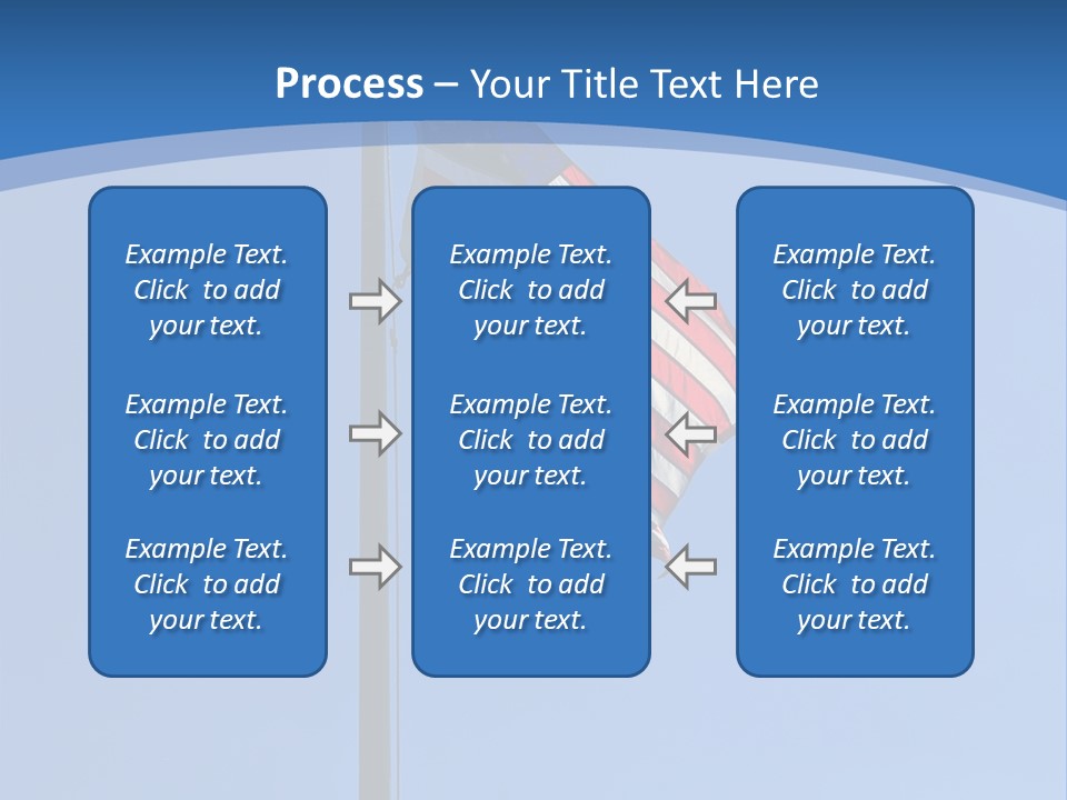 Holiday Usa Wave PowerPoint Template