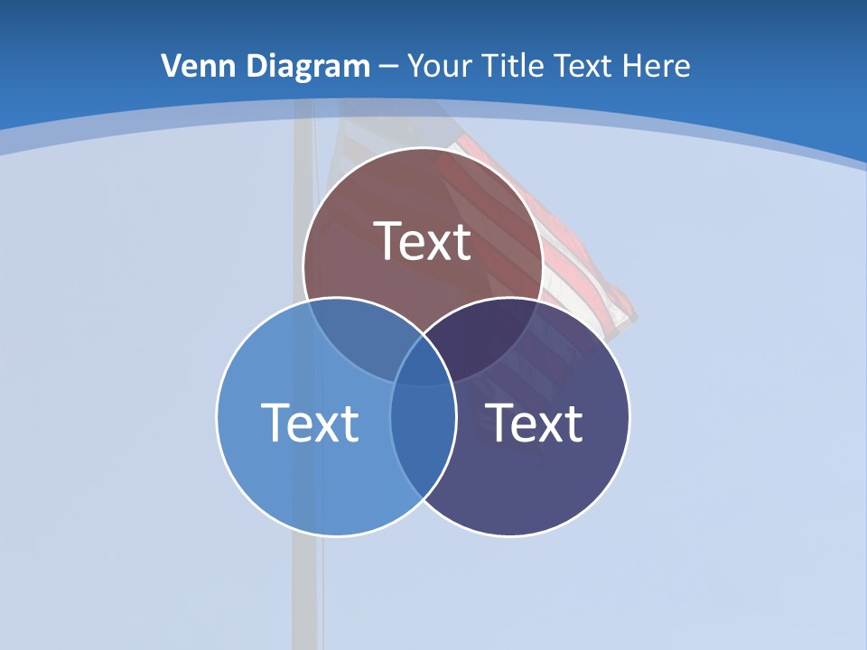 Holiday Usa Wave PowerPoint Template