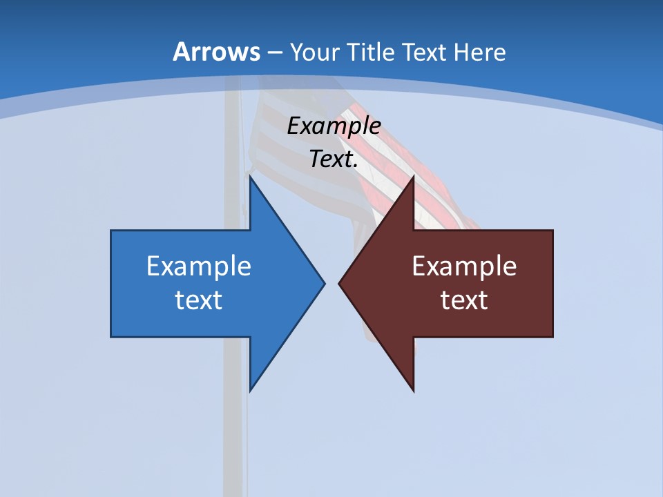 Holiday Usa Wave PowerPoint Template