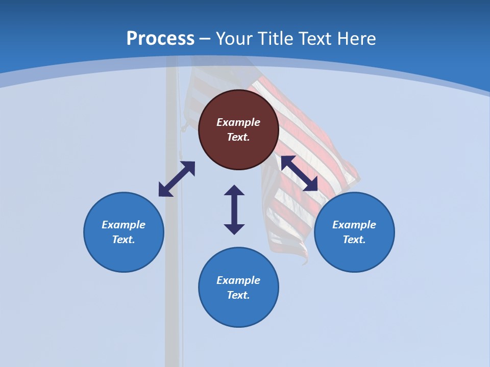Holiday Usa Wave PowerPoint Template