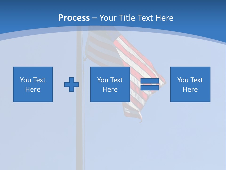 Holiday Usa Wave PowerPoint Template