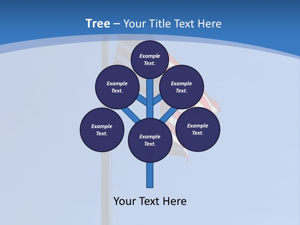 Holiday Usa Wave PowerPoint Template