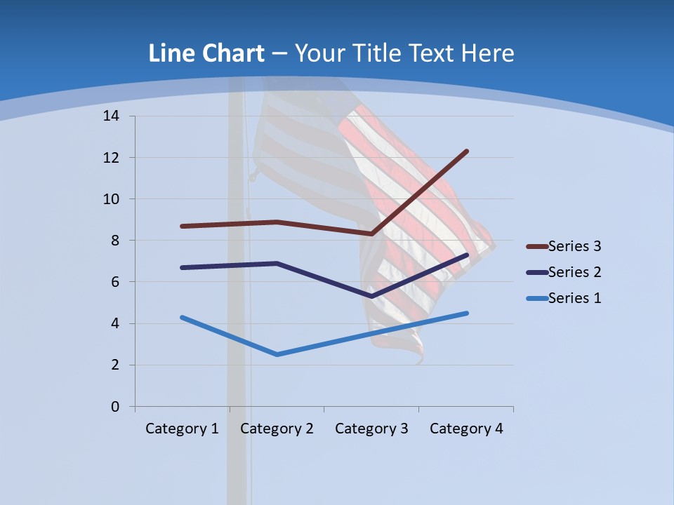 Holiday Usa Wave PowerPoint Template