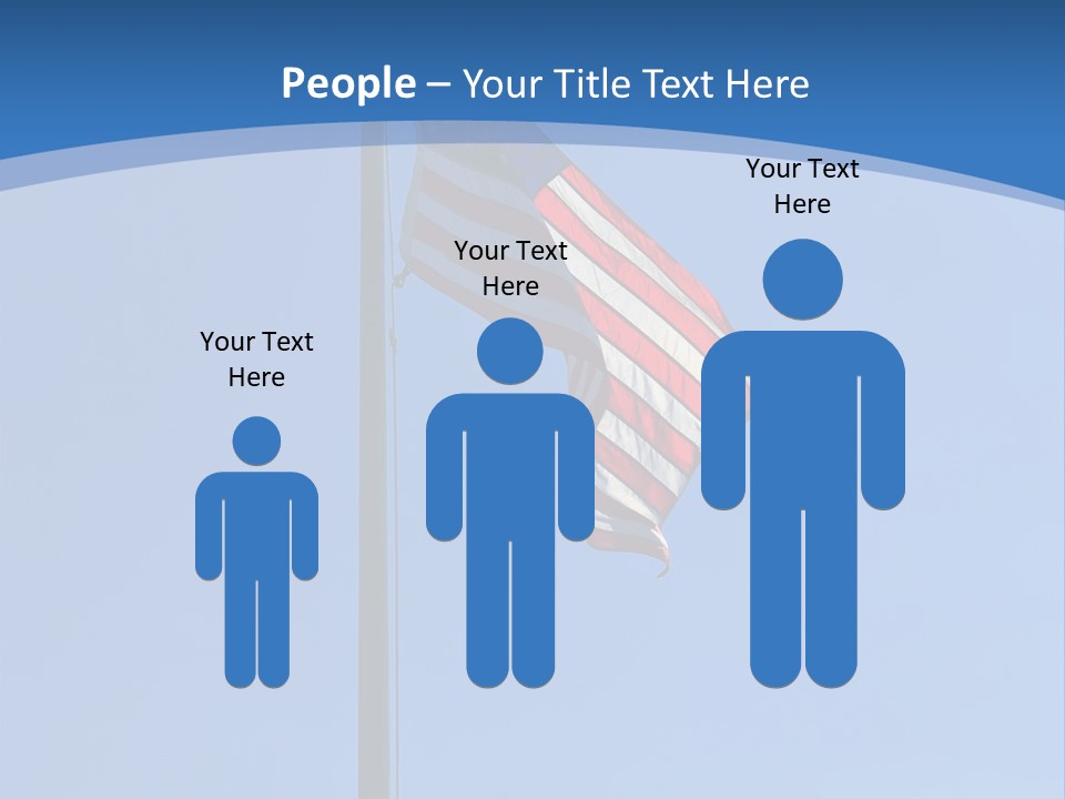 Holiday Usa Wave PowerPoint Template