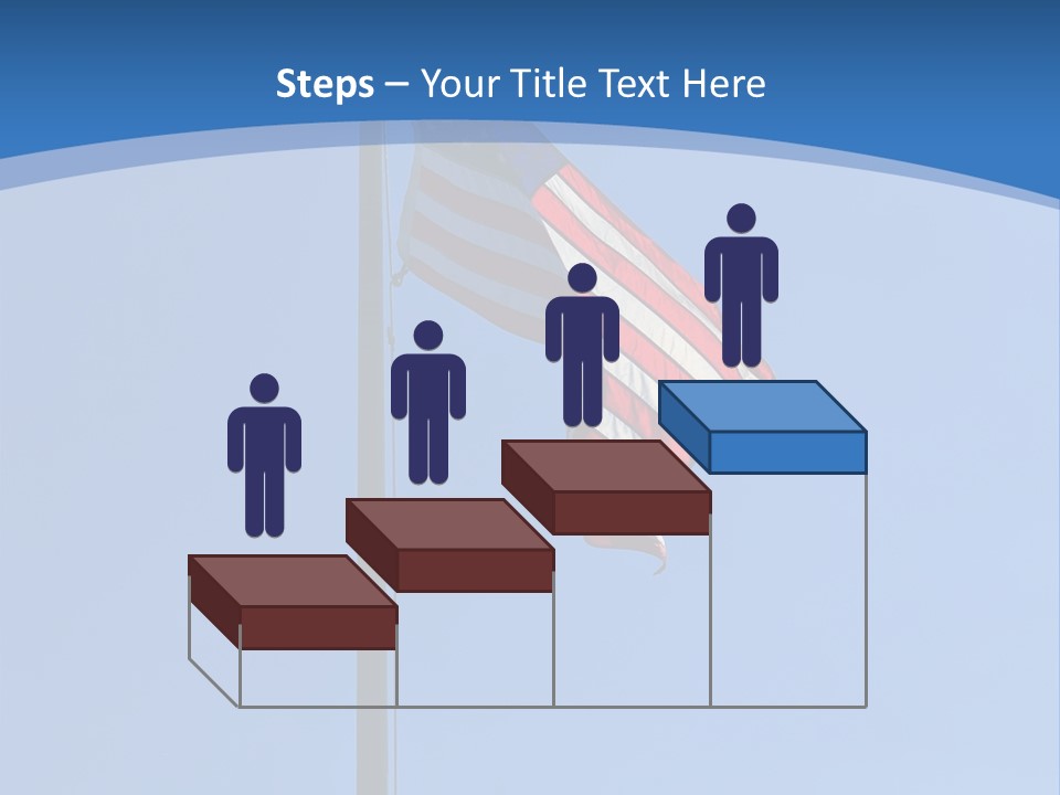 Holiday Usa Wave PowerPoint Template