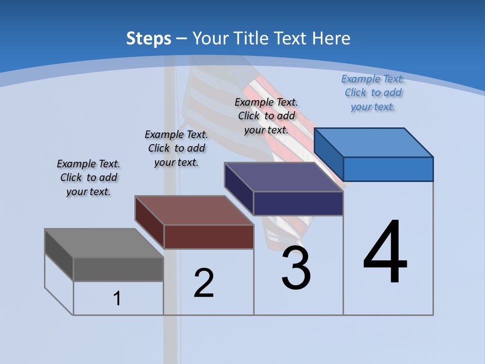 Holiday Usa Wave PowerPoint Template