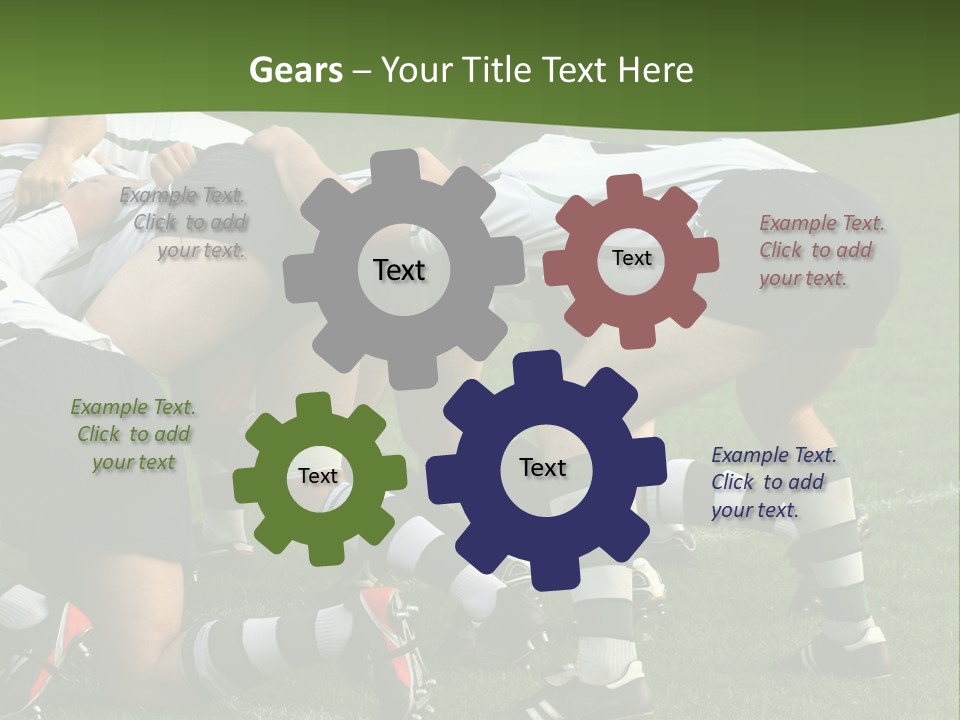 Paint Workshop Person PowerPoint Template