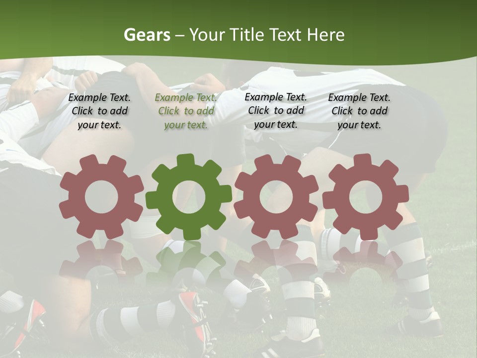 Paint Workshop Person PowerPoint Template