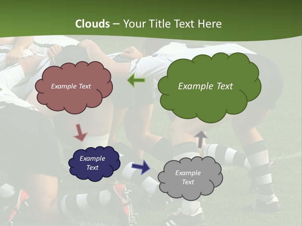 Paint Workshop Person PowerPoint Template