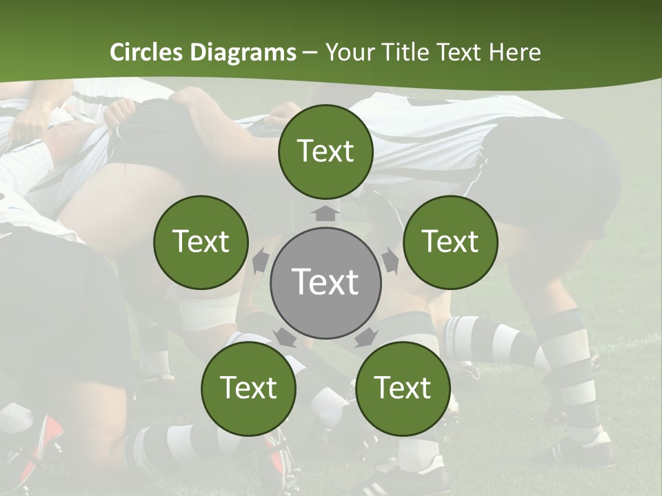 Paint Workshop Person PowerPoint Template