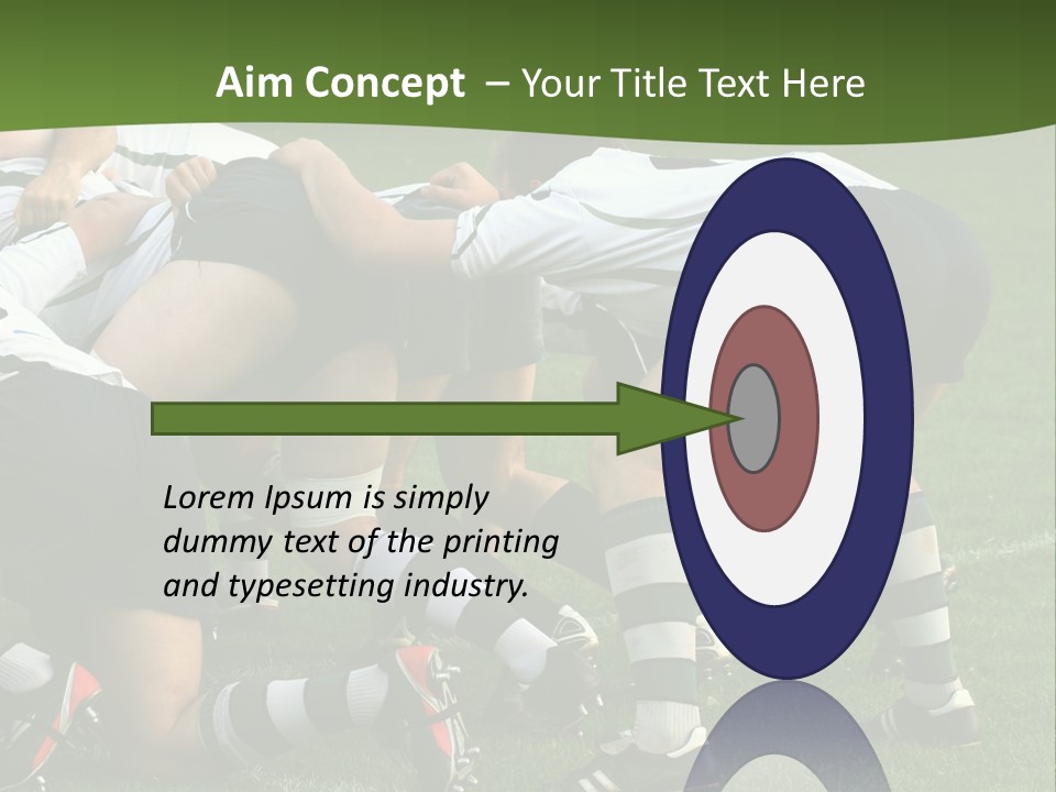 Paint Workshop Person PowerPoint Template