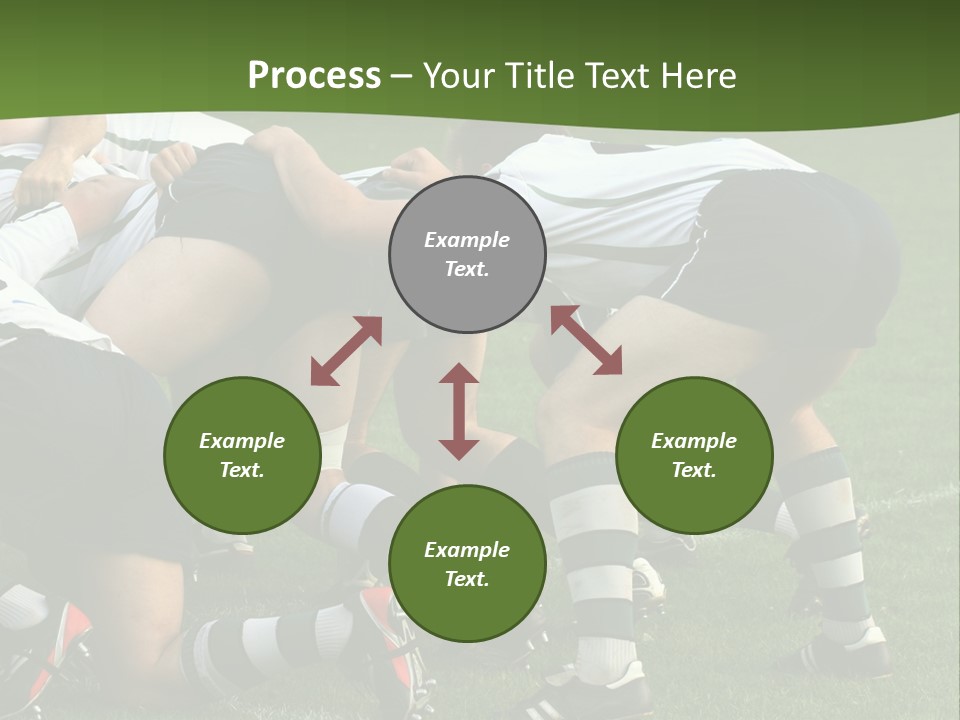 Paint Workshop Person PowerPoint Template