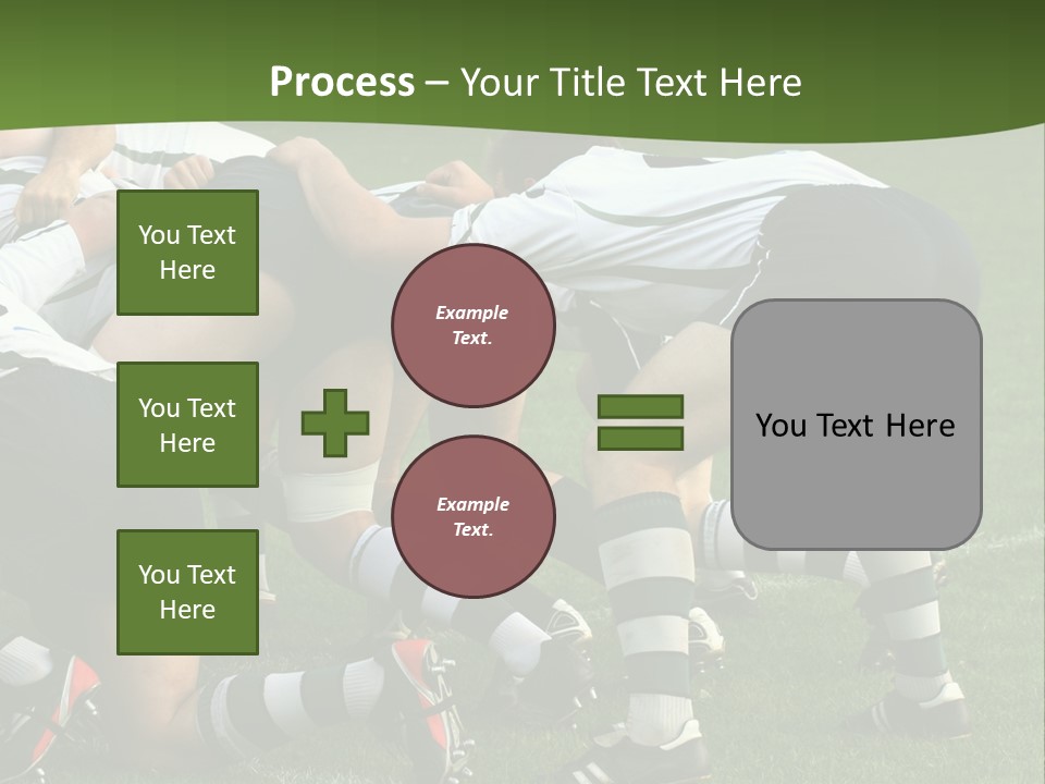 Paint Workshop Person PowerPoint Template