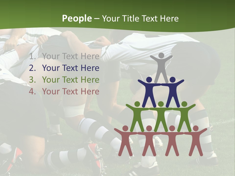 Paint Workshop Person PowerPoint Template