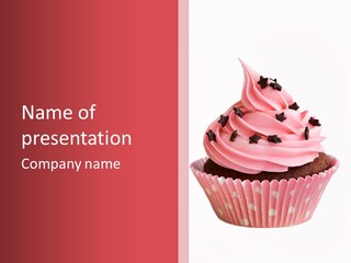 Eating Iced Delicious PowerPoint Template