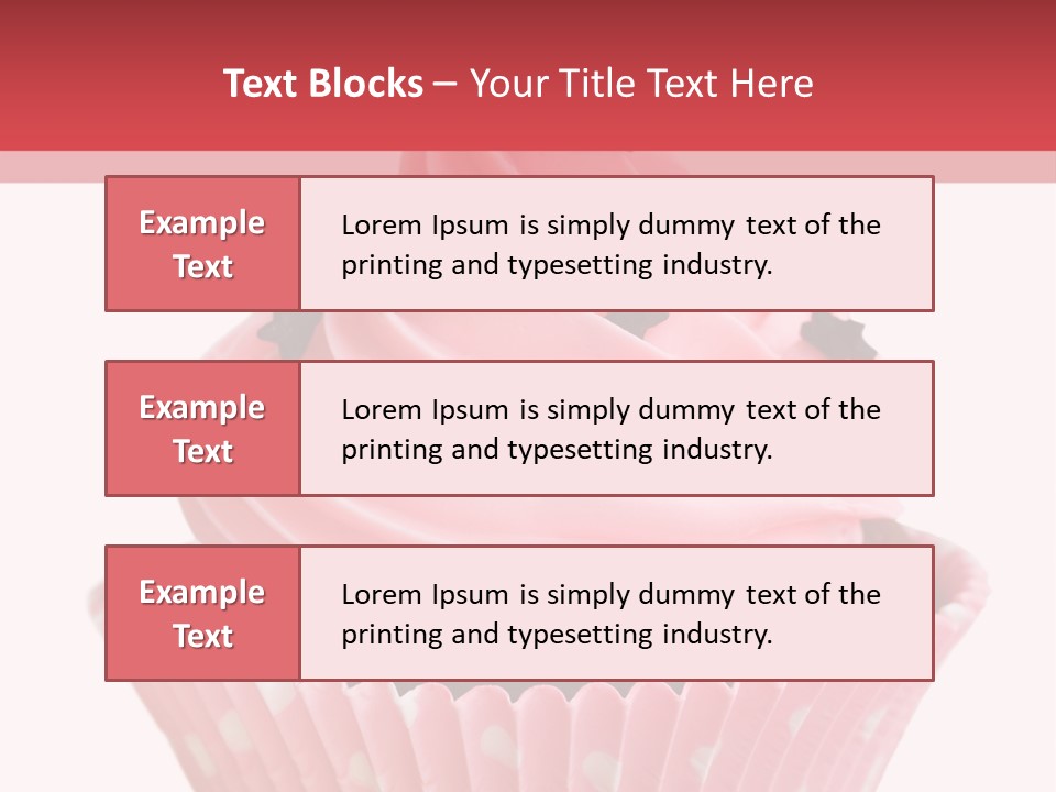Eating Iced Delicious PowerPoint Template