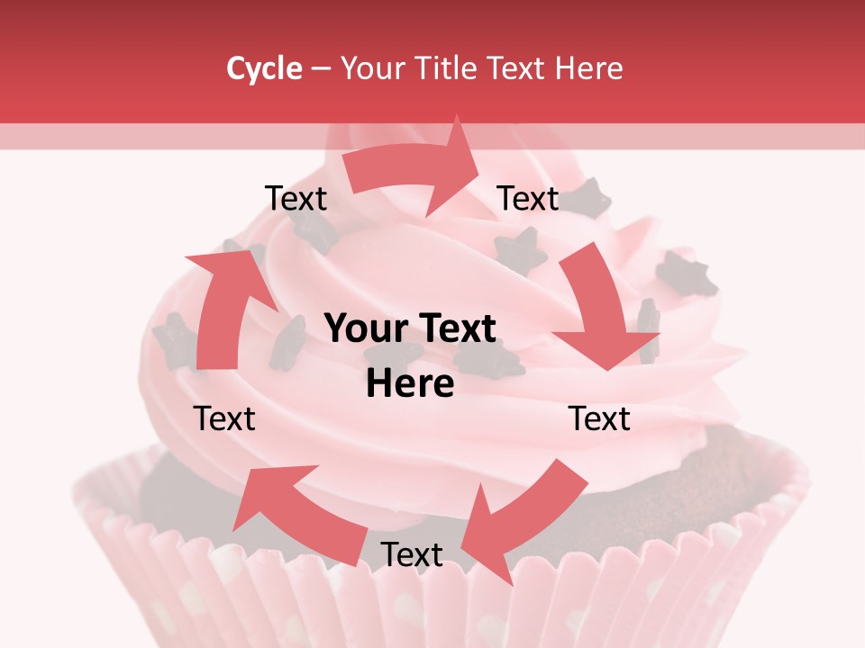 Eating Iced Delicious PowerPoint Template