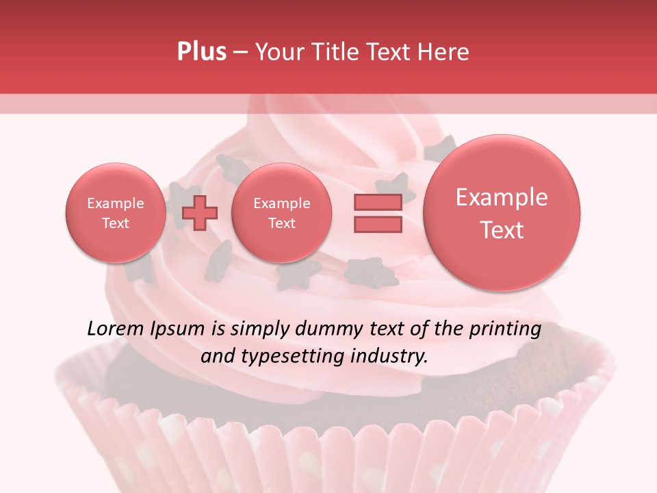 Eating Iced Delicious PowerPoint Template