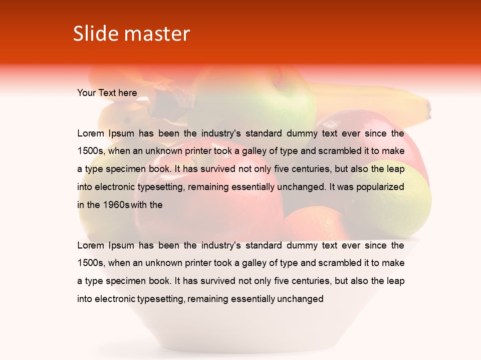 Healthy Still Green PowerPoint Template