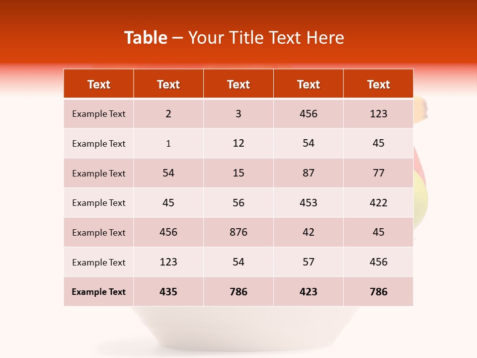 Healthy Still Green PowerPoint Template