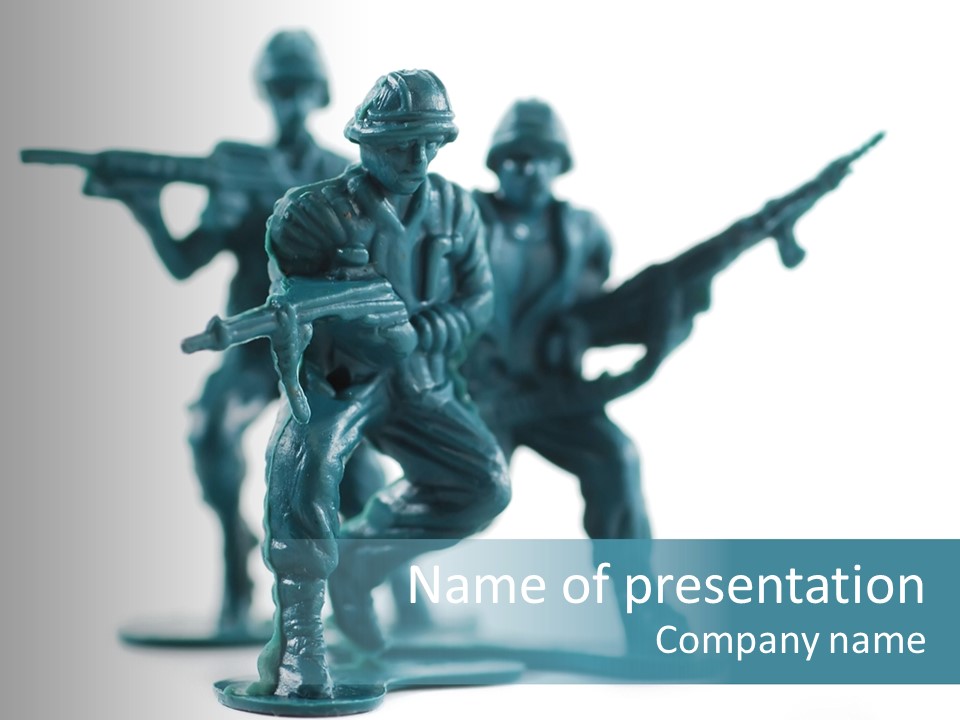 Soldiers Generic Play PowerPoint Template