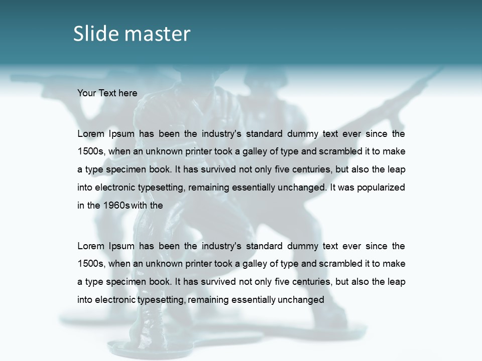 Soldiers Generic Play PowerPoint Template