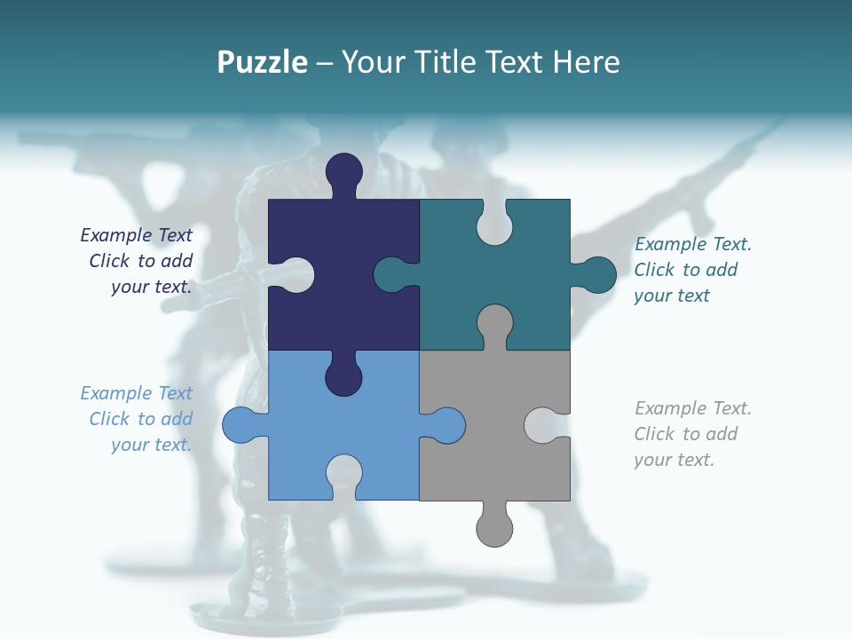 Soldiers Generic Play PowerPoint Template