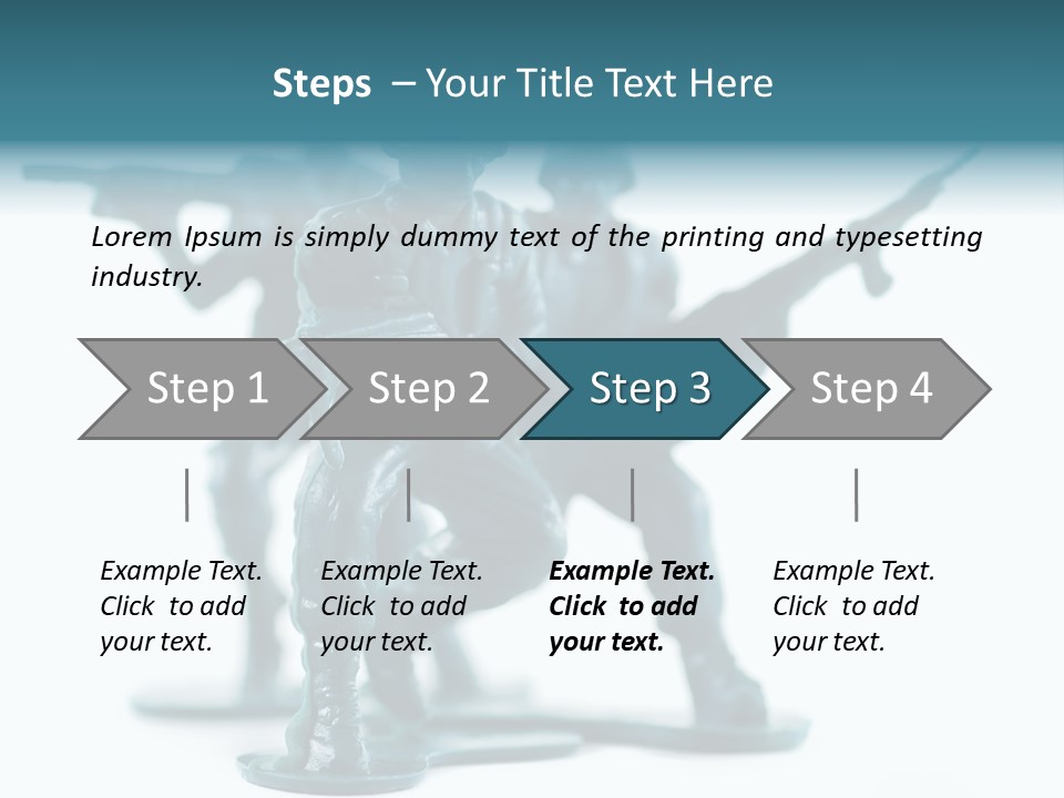 Soldiers Generic Play PowerPoint Template