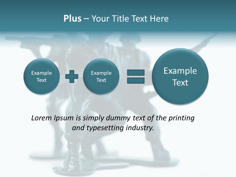 Soldiers Generic Play PowerPoint Template
