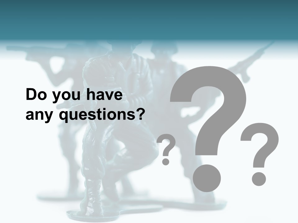 Soldiers Generic Play PowerPoint Template