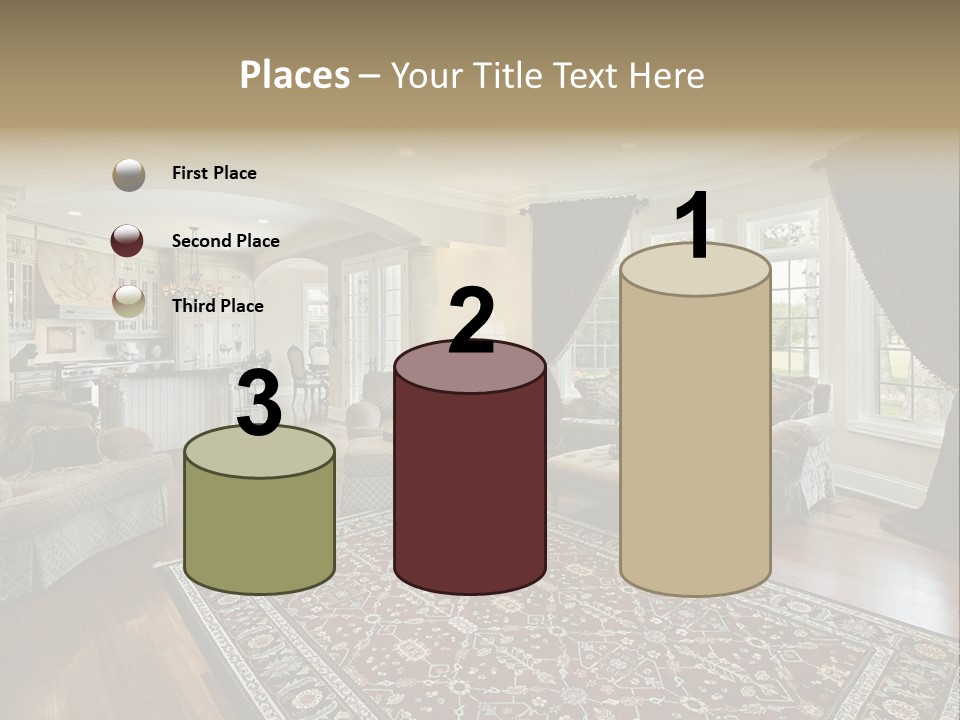 Park Flow Waterfall PowerPoint Template