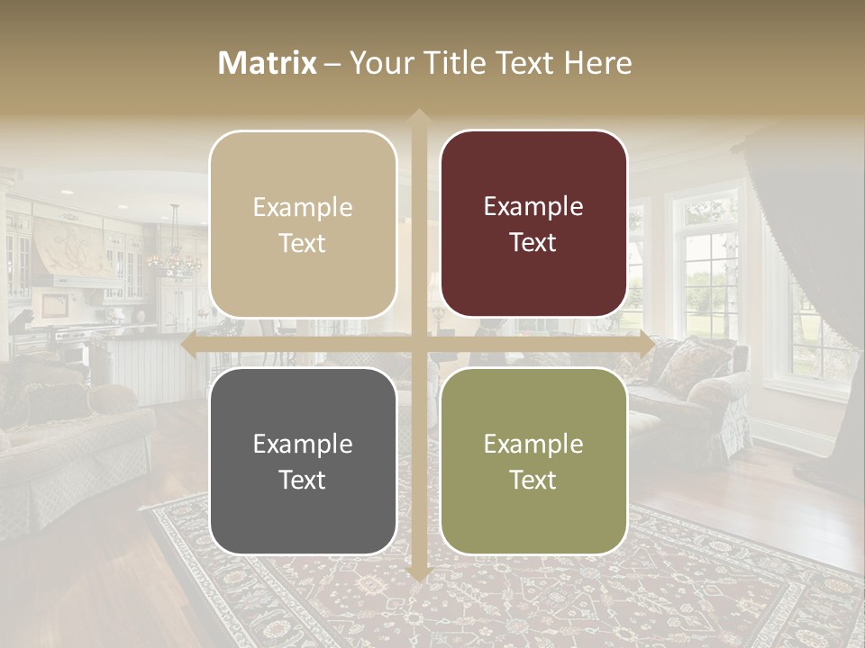 Park Flow Waterfall PowerPoint Template
