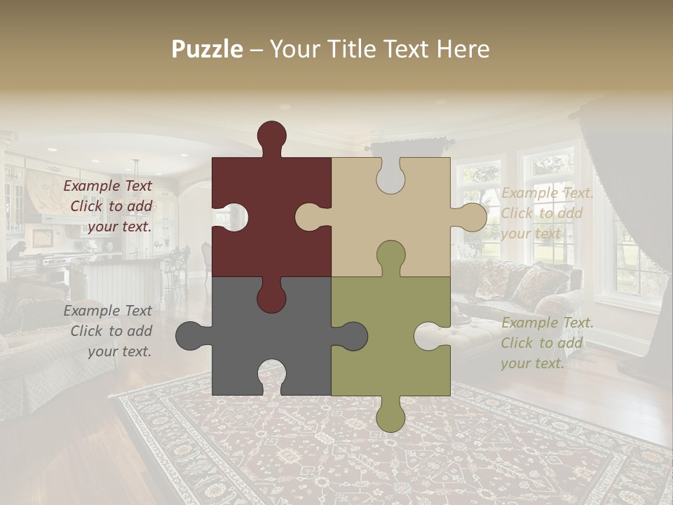 Park Flow Waterfall PowerPoint Template