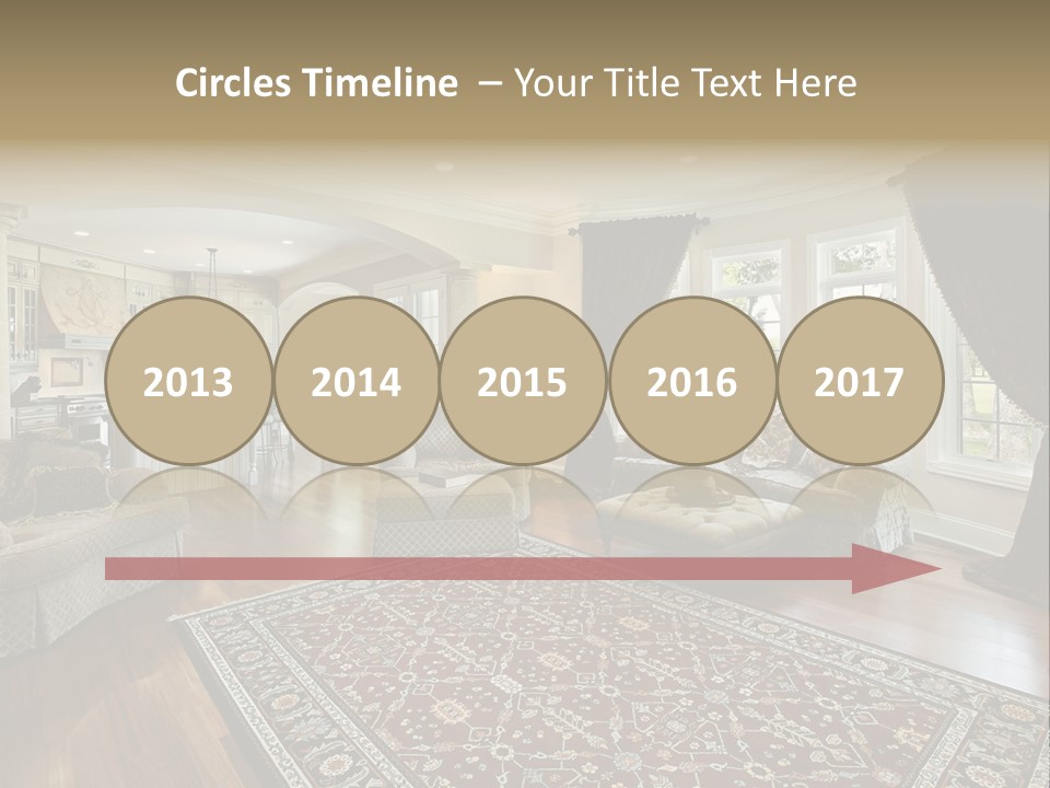 Park Flow Waterfall PowerPoint Template