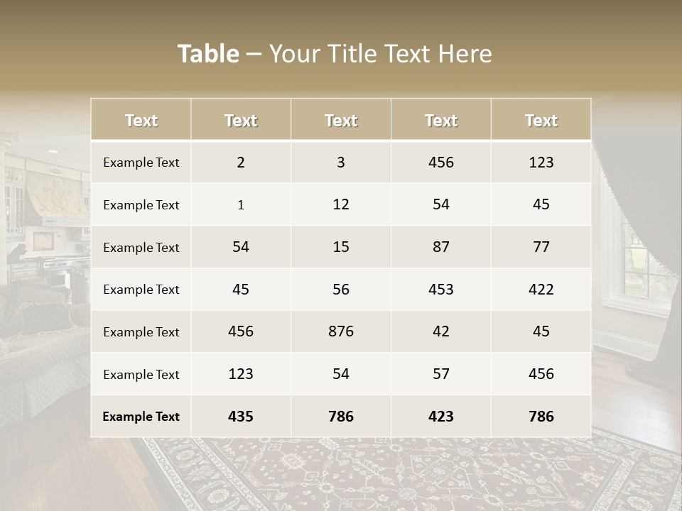 Park Flow Waterfall PowerPoint Template