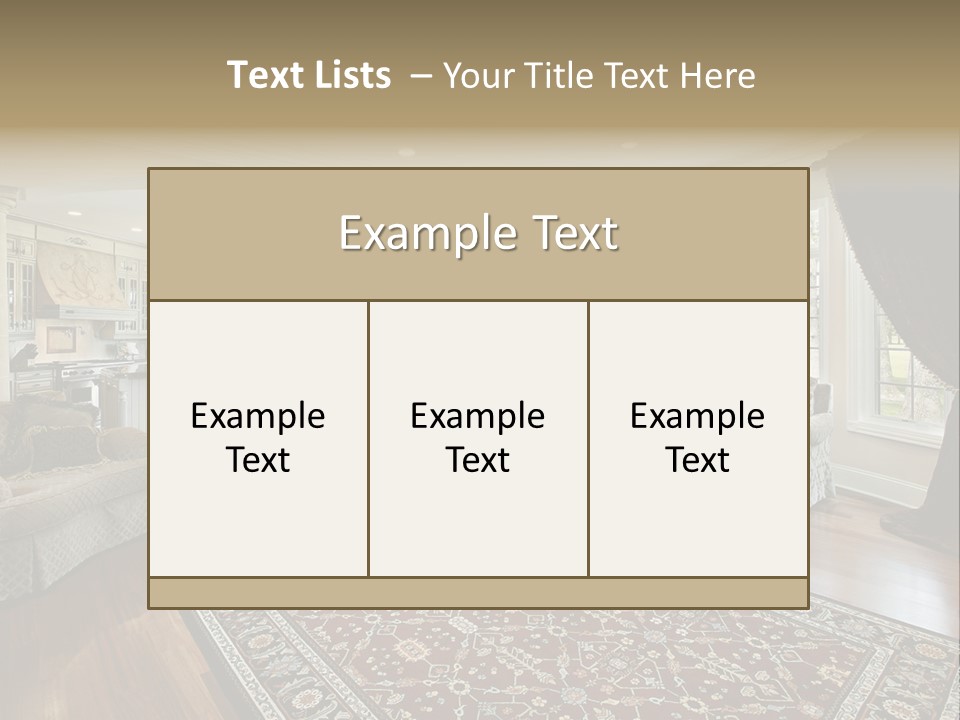 Park Flow Waterfall PowerPoint Template