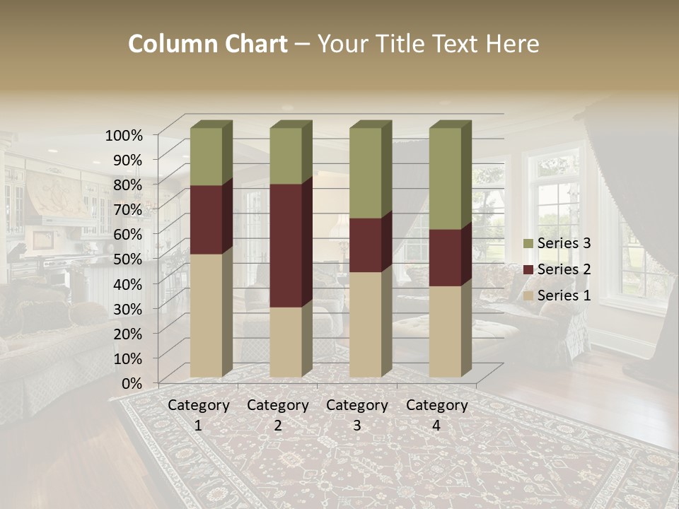 Park Flow Waterfall PowerPoint Template