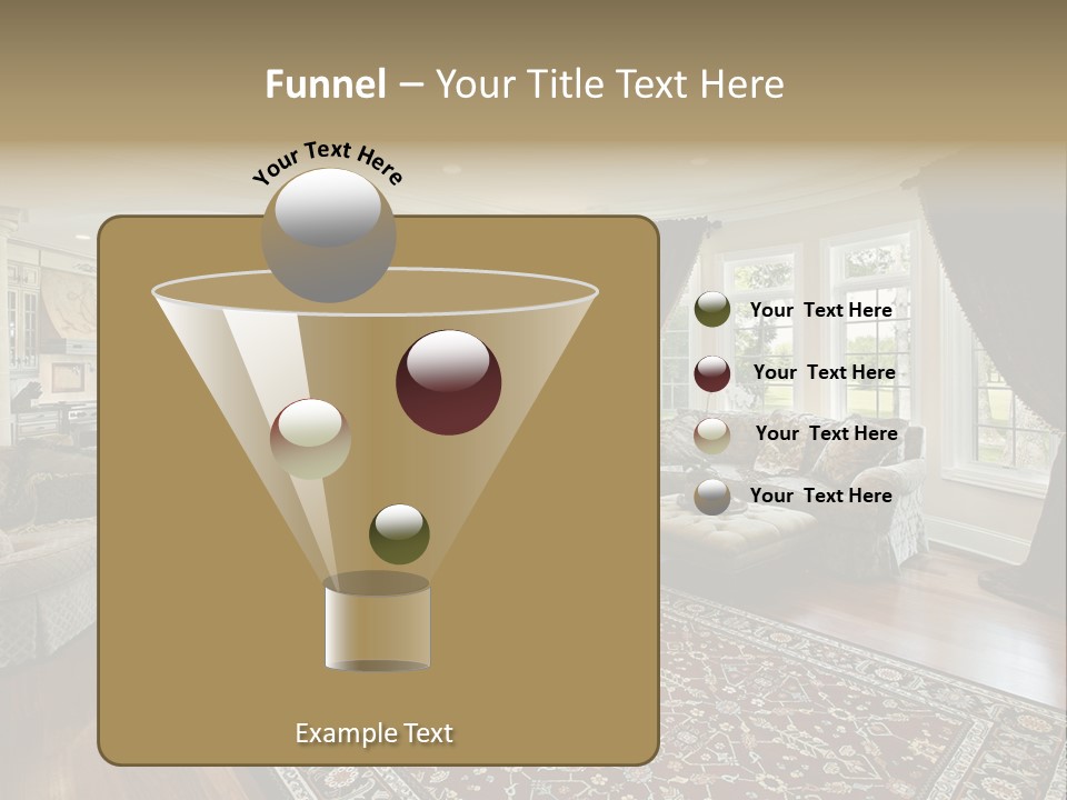 Park Flow Waterfall PowerPoint Template
