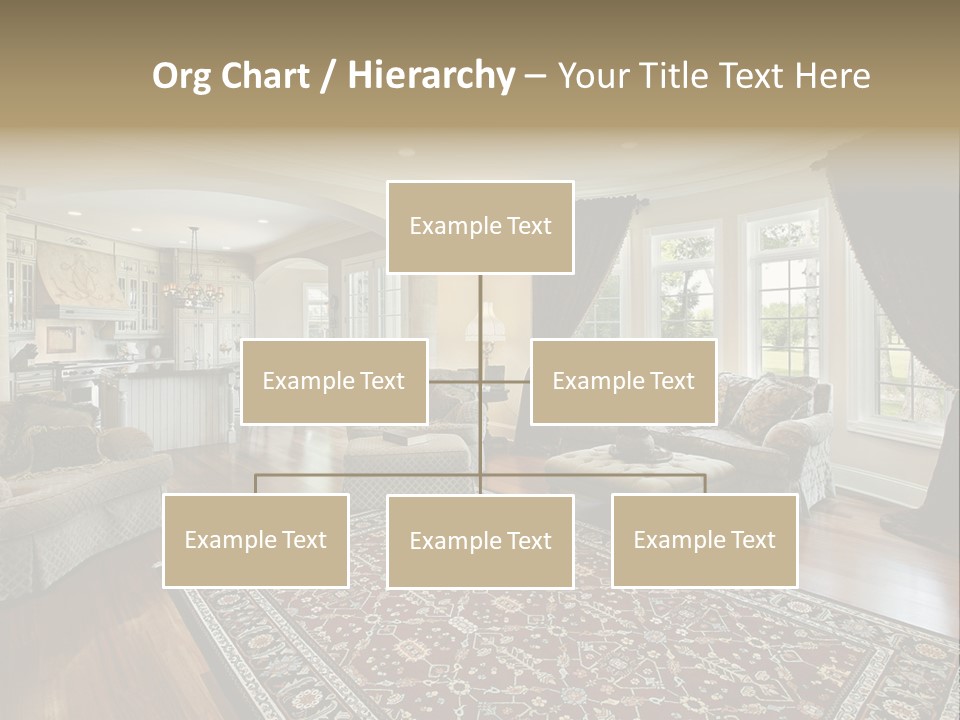 Park Flow Waterfall PowerPoint Template
