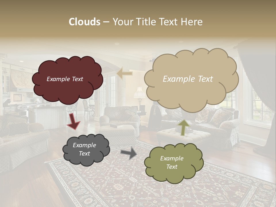 Park Flow Waterfall PowerPoint Template