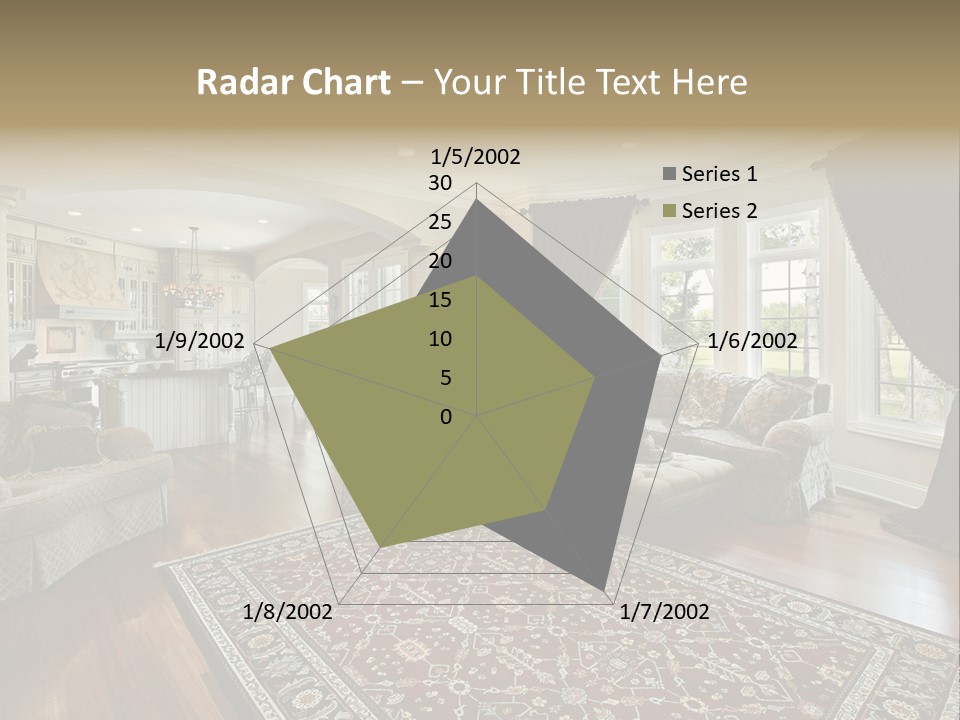 Park Flow Waterfall PowerPoint Template